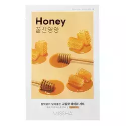 Missha - Airy Fit  Sheet Mask - Honey - Regeneracyjna Maska w Płachcie - 19g