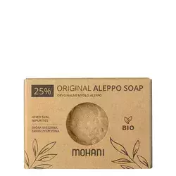 Mohani - Bio - Original Aleppo Soap 25% - Oryginalne Mydło Aleppo - Oliwkowo-Laurowe - 185g