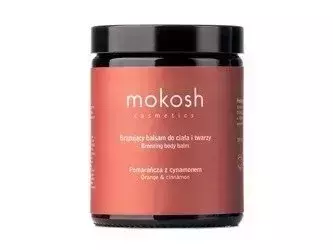Mokosh - Bronzing Body Balm - Brązujący Balsam do Ciała i Twarzy - Pomarańcza z Cynamonem - 180ml
