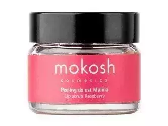 Mokosh - Lip Scrub Raspberry - Peeling do Ust - Malina - 15ml