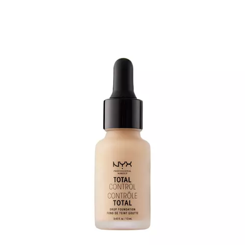 NYX Professional Makeup - Total Control Drop Foundation - Aksamitny Podkład w Kropelkach - Natural - 13ml