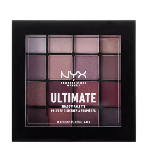 NYX Professional Makeup Ultimate Shadow Palette - Paleta Cieni do Powiek - Warm Neutrals - 13g