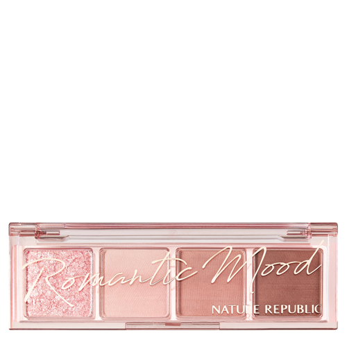 Nature Republic - Daily Basic Palette - Paleta Cieni do Powiek - 02 Rosy - 2,6g