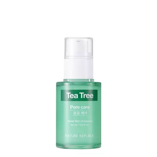 Nature Republic - Good Skin Tea Tree Ampoule - Kojące Serum do Twarzy z Ekstraktem z Drzewa Herbacianego  - 30ml