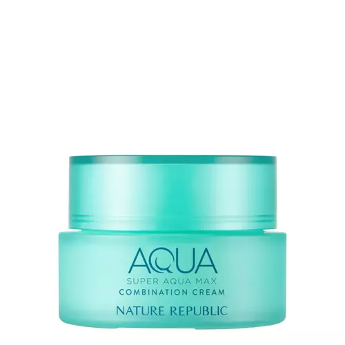 Nature Republic - Super Aqua Max Combination Watery Cream - Intensywnie Nawilżający Krem do Twarzy - 80ml