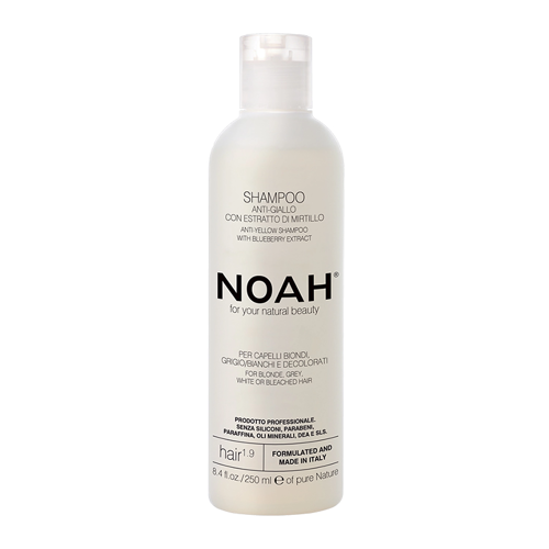 Noah - Anti-Yellow Shampoo - Szampon Ochładzający Kolor do Włosów Blond i Siwych - 250ml