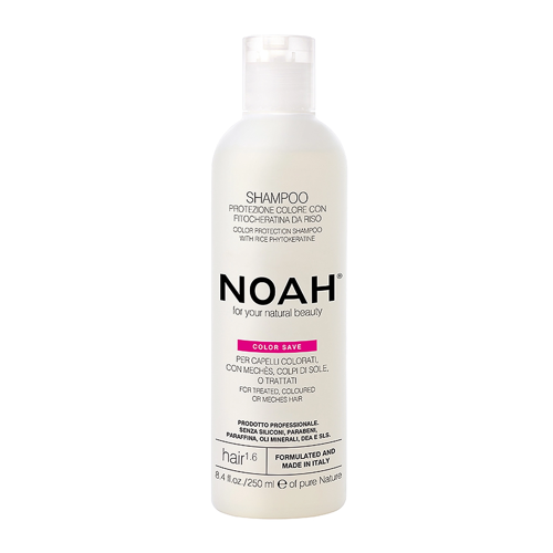 Noah - Color Protection Shampoo with Rice Phytokeratin - Szampon do Włosów Farbowanych - 250ml