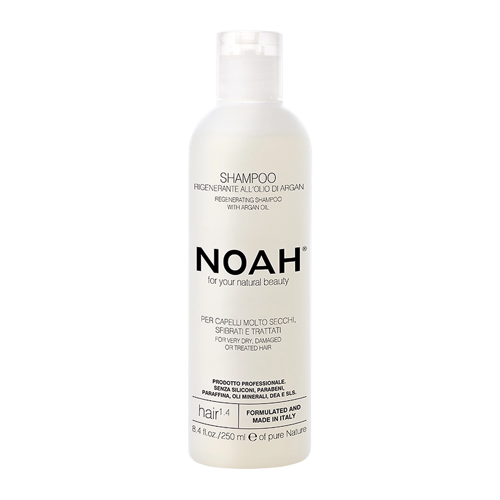 Noah - Regenerating Shampoo with Argan Oil - Regenerujący Szampon do Włosów z Olejem Arganowym - 250ml