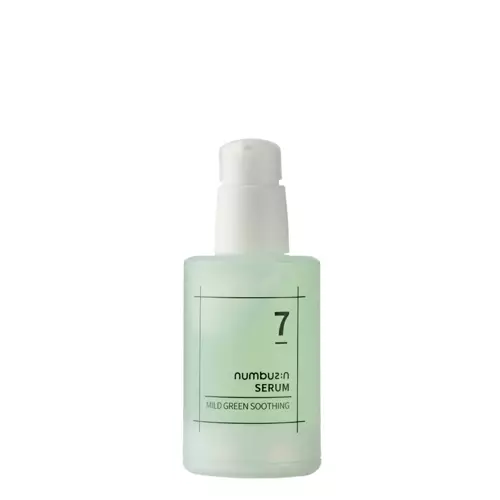 Numbuzin - No.7 - Mild Green Soothing Serum - Łagodzące Serum do Twarzy - 50ml