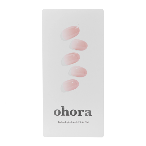 Ohora - Semicured Gel Nail - Hybrydowe Naklejki na Paznokcie - Manicure - Peach Latte - 30szt