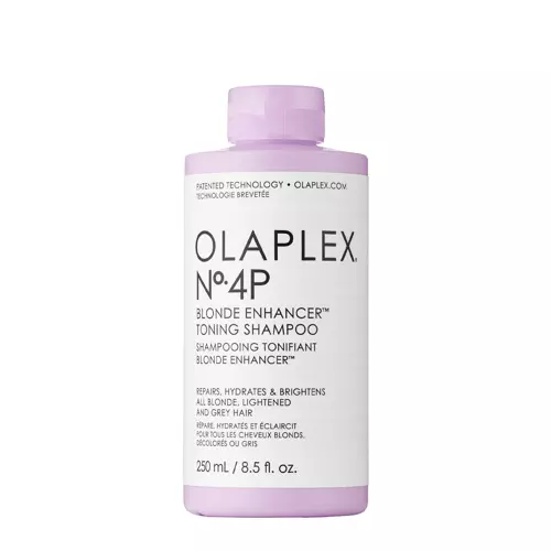 Olaplex - No. 4P Blonde Enhancer Toning Shampoo - Fioletowy Szampon do Włosów Blond - 250ml