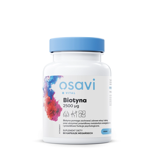 Osavi - Biotyna 2500mcg - 60 Kapsułek