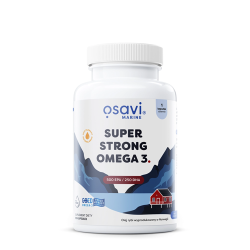 Osavi - Super Strong Omega 3 500 EPA / 250 DHA - 60 Kapsułek Miękkich 