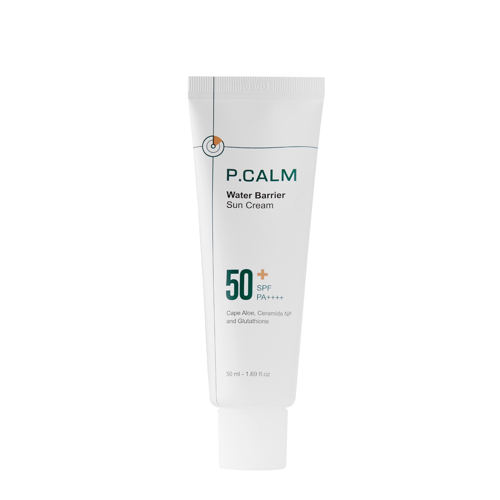 P.Calm - Water Barrier Sun Cream SPF50 PA++++ - Nawilżający Krem do Twarzy z Filtrem - 50ml