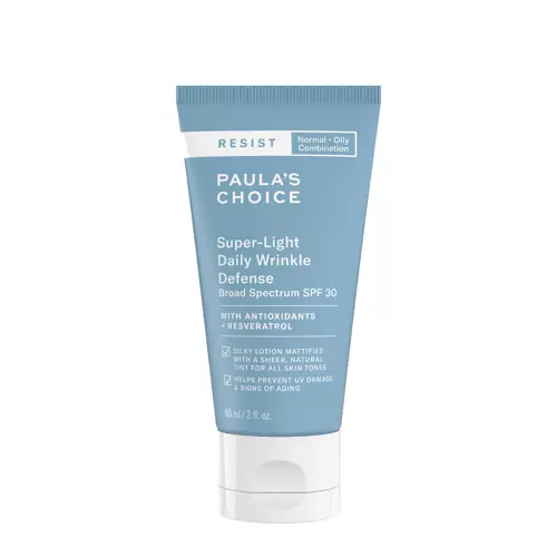 Paula's Choice - Resist - Super-Light Daily Wrinkle Defense SPF30 - Lekki Krem Przeciwzmarszczkowy z Filtrem Przeciwsłonecznym - 60ml