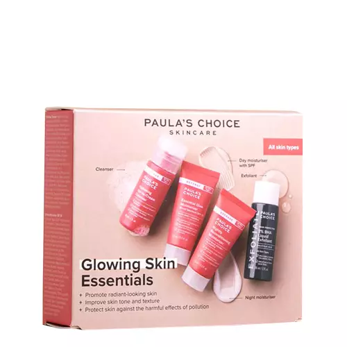Paula's Choice - Trial Kit Defense Glowing Skin - Zestaw Kosmetyków Rozświetlających