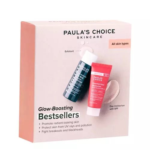 Paula's Choice - Trial Kit Glow - Boosting Bestsellers - Zestaw Kosmetyków Złuszczająco - Rozświetlających