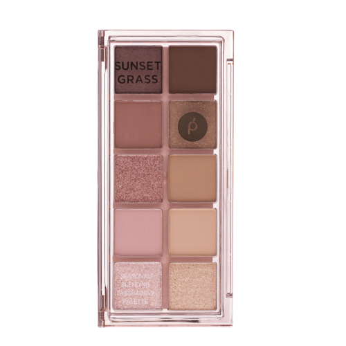 Peach C - Seasonal Blending Eyeshadow Palette - Paleta Cieni do Powiek - 01 Sunset Grass - 7,5g