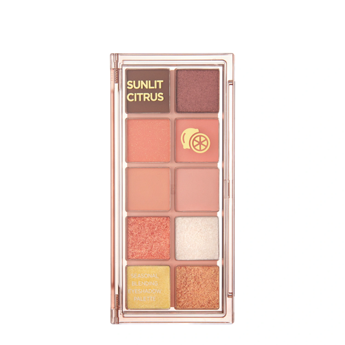 Peach C - Seasonal Blending Eyeshadow Palette - Paleta Cieni do Powiek - 04 Sunlit Citrus - 6,4g