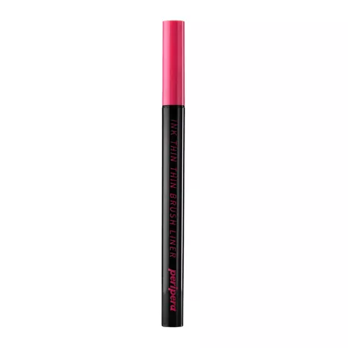 Peripera - Ink Thin Thin Brush Liner - Eyeliner w Cienkim Pędzelku - 01 Black Noir - 0,5g