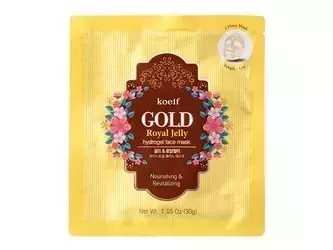 Petitfee - Koelf Gold & Royal Jelly Mask Pack - Hydrożelowa Maska Do Twarzy - 30g
