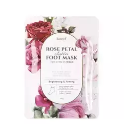 Petitfee - Koelf Rose Petal Satin Foot Mask - Maska do Stóp - 2szt.