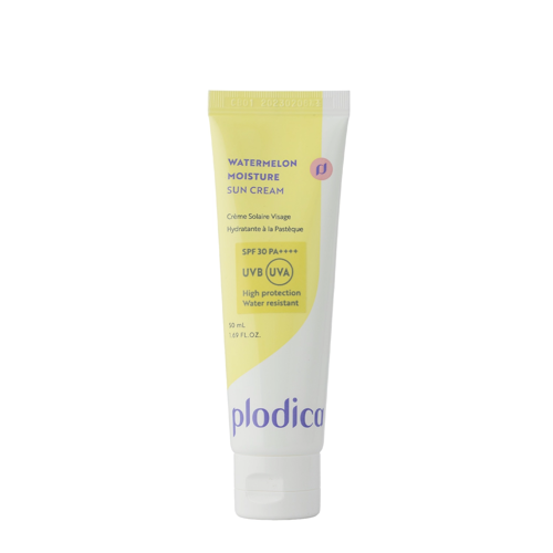 Plodica - Watermelon Moisture Sun Cream SPF30+ PA++++ - Nawilżający Krem do Twarzy z Filtrem - 50ml