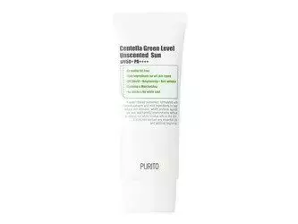 Purito - Centella Green Level Unscented Sun - Bezzapachowy Krem do Skóry Wrażliwej - 60ml