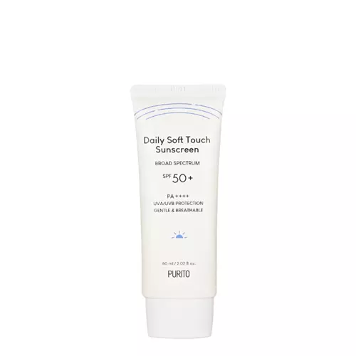 Purito - Daily Soft Touch Sunscreen SPF50+/PA++++ - Krem z Filtrem z Ceramidami - 60ml