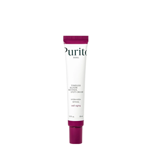 Purito Seoul - Timeless Bloom Retinol Spot Cream - Przeciwzmarszczkowy Krem z Retinolem - 30ml