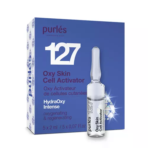 Purles - 127 - Oxy Skin Cell Activator - Aktywator Komórek Skóry w Ampułkach - 5x2ml