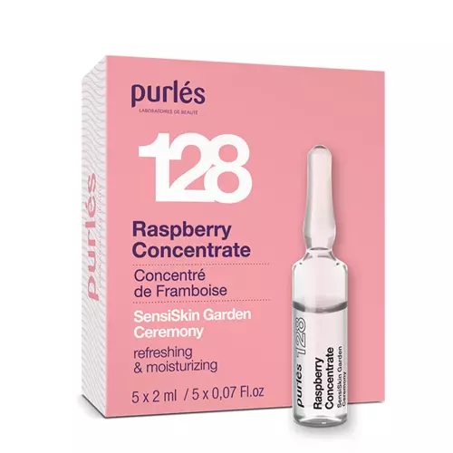 Purles - 128 - Raspberry Concentrate - Koncentrat Malinowy w Ampułkach - 5x2ml 