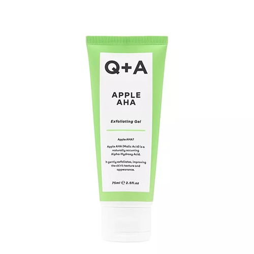 Q+A - Apple AHA - Exfoliating Gel - Żel Eksfoliujący z Kwasem Jabłkowym - 75ml