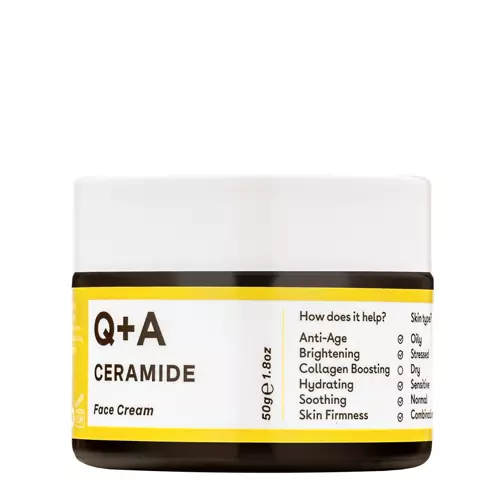 Q+A - Ceramide Barrier Defence Face Cream - Ceramidowy ​​Ochronny Krem do Twarzy - 50ml