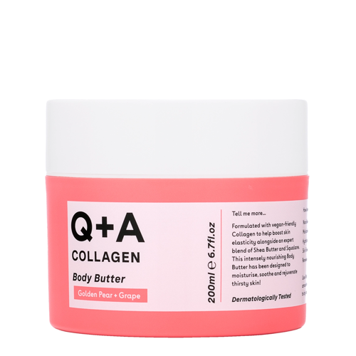 Q+A - Collagen Body Butter - Kolagenowe Masło do Ciała - 200ml