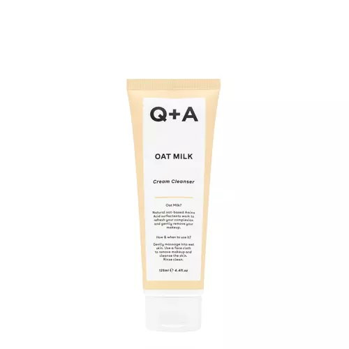 Q+A - Oat Milk Cream Cleanser - Kremowa Emulsja Myjąca z Mlekiem Owsianym -125ml