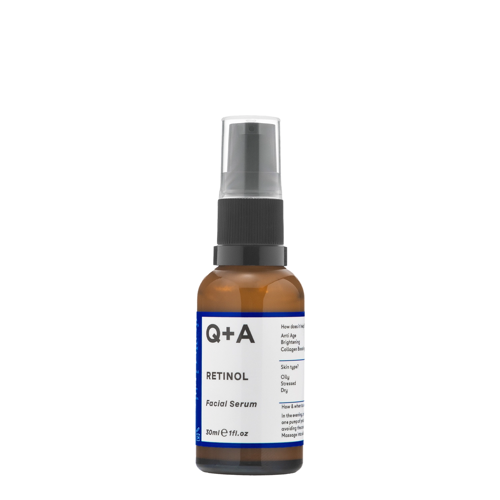 Q+A - Retinol 0.2% Serum - Przeciwstarzeniowe Serum do Twarzy z Retinolem - 30ml