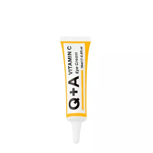 Q+A - Vitamin C Eye Cream - Rozświetlający Krem pod Oczy z Witaminą C - 15ml
