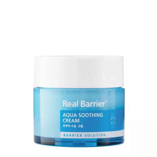 Real Barrier - Aqua Soothing Cream - Nawilżający Krem do Twarzy - 50ml