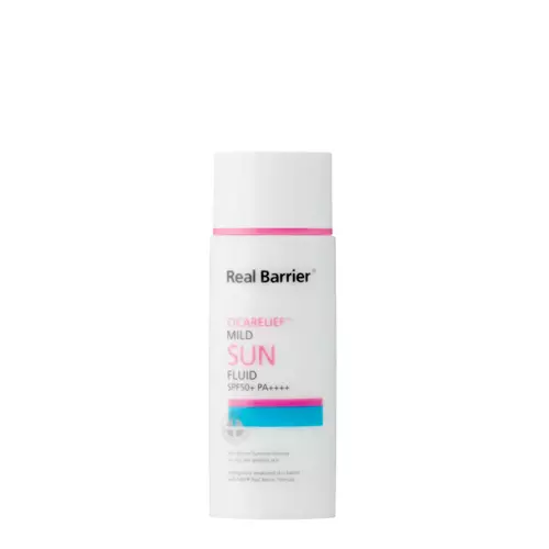 Real Barrier - Cicarelief Mild Sun Fluid SPF50 PA++++ - Fluid z Filtrem Przeciwsłonecznym - 55ml