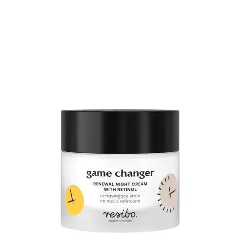 Resibo - Game Changer - Renewal Night Cream with Retinol - Odnawiający Krem na Noc z Retinolem - 30ml