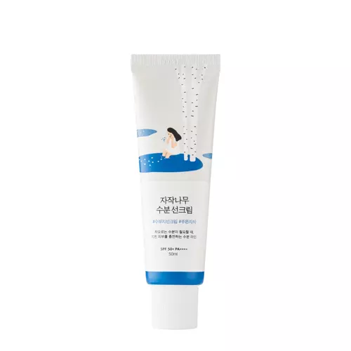 Round Lab - Birch Juice Moisturizing Sun Cream SPF50+ PA++++ - Krem Przeciwsłoneczny - 50ml - OUTLET