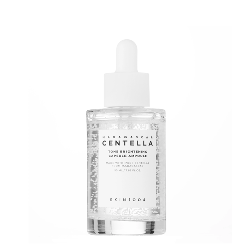 SKIN1004 - Madagascar Centella Tone Brightening Capsule Ampoule - Rozświetlająca Ampułka z Wąkrotą Azjatycką - 50ml