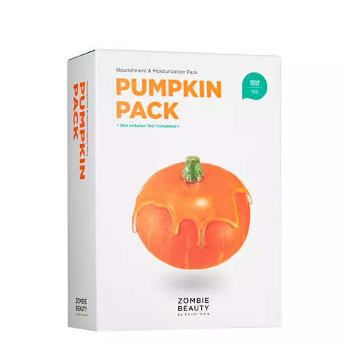 SKIN1004 - Zombie Beauty Pumpkin Pack - Zestaw Odżywczych Maseczek do Twarzy - 16 szt. x 4g