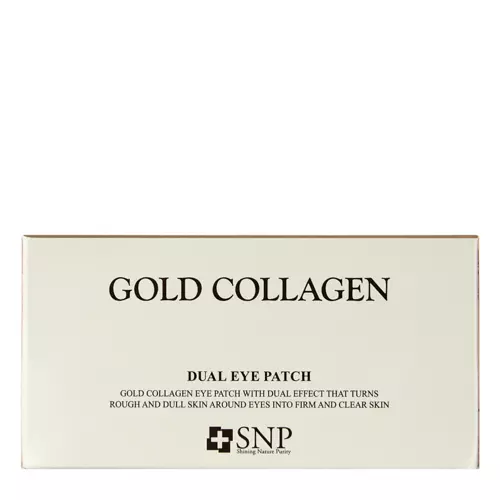 SNP - Gold Collagen Dual Eye Patch - Hydrożelowe Płatki pod Oczy z Kolagenem - 60szt.