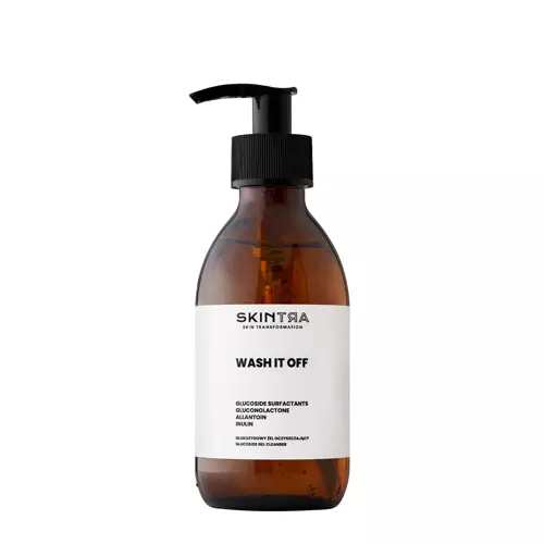 SkinTra - Wash It Off - Glukozydowy Żel Oczyszczający - 200ml