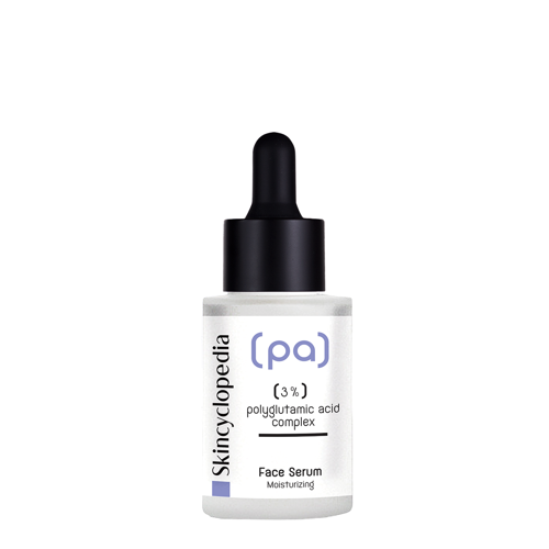 Skincyclopedia - Face Serum 3% Polyglutamic Acid Complex - Głęboko Nawilżające Serum do Twarzy - 30ml