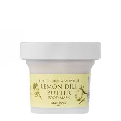 Skinfood - Lemon Dill Butter Food Mask - Cytrynowa Maska Rozświetlająco-Nawilżająca - 120g