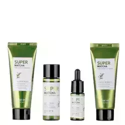 Some By Mi - Super Matcha Pore Care - Starter Kit - Zestaw Kosmetyków do Walki z Rozszerzonymi Porami