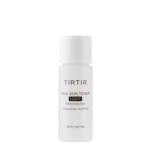 TIRTIR - Milk Skin Toner Light - Lekki Tonik Nawilżający z Ekstraktem z Ryżu - Mini - 20ml